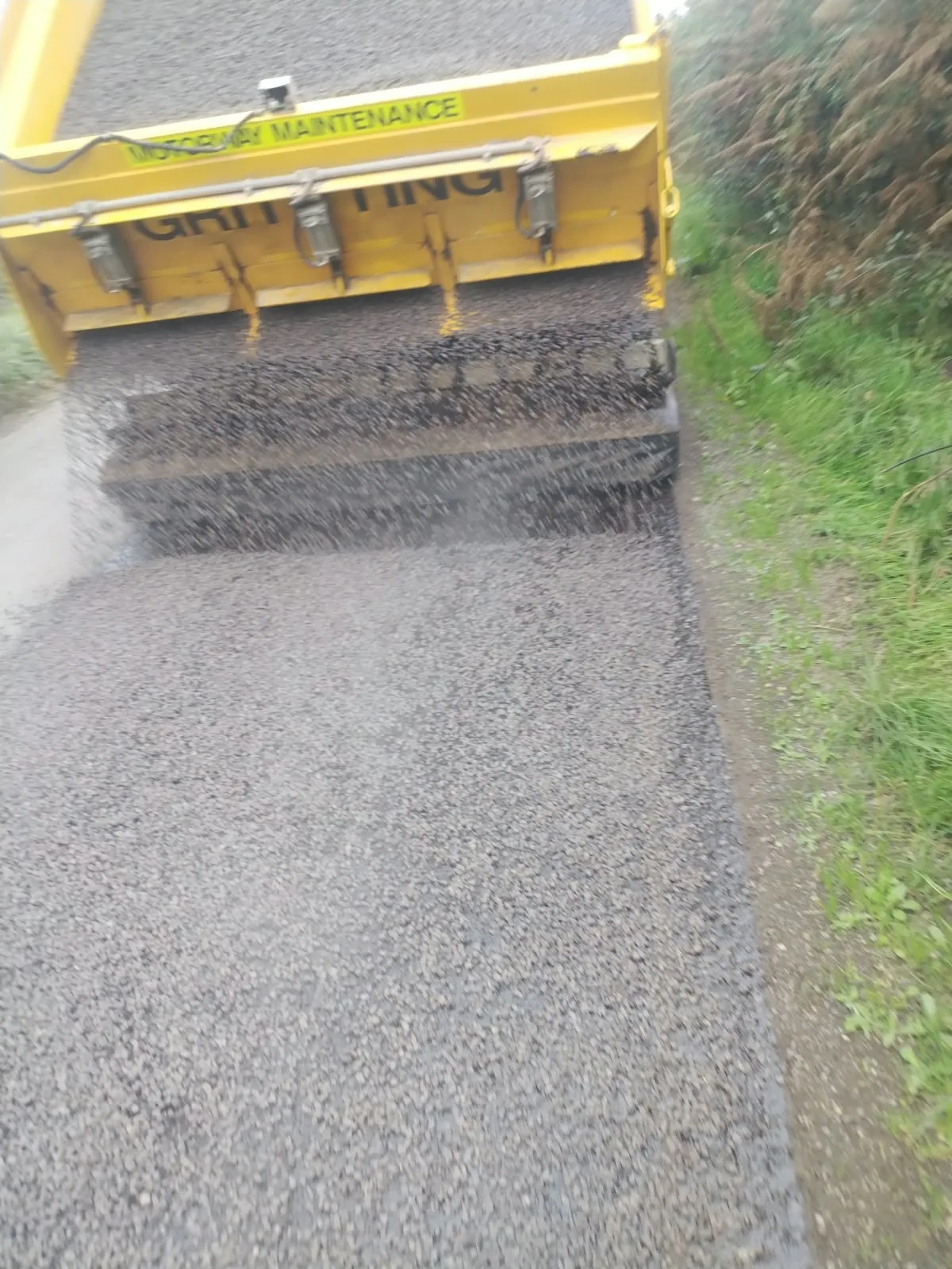 Estate road surface dressing, Lock Farm Estate, image 16