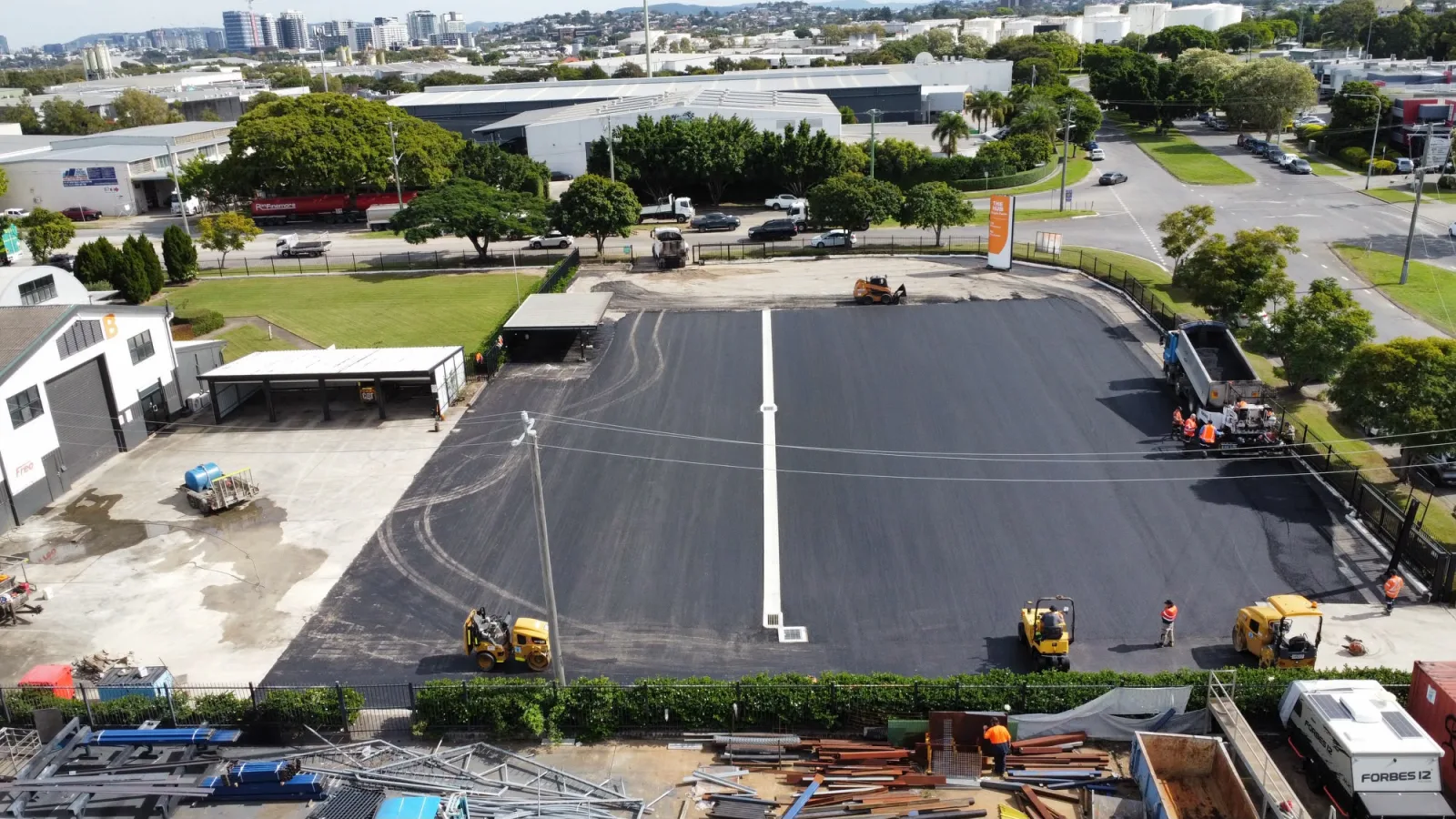 Tarmac and civil works in Australia with RTB Civil