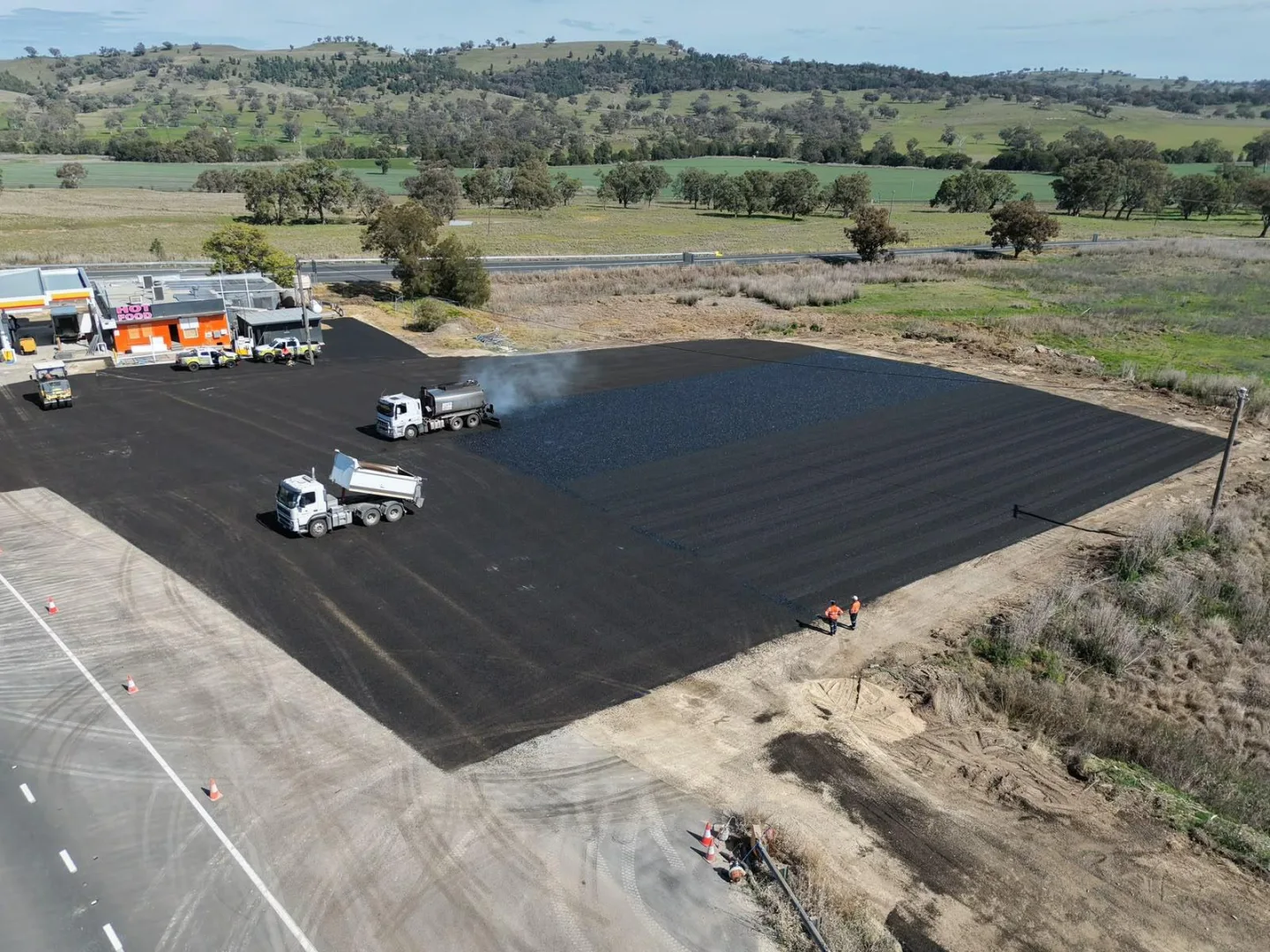 Surface dressing in rural Australia with RTB Civil, image 21